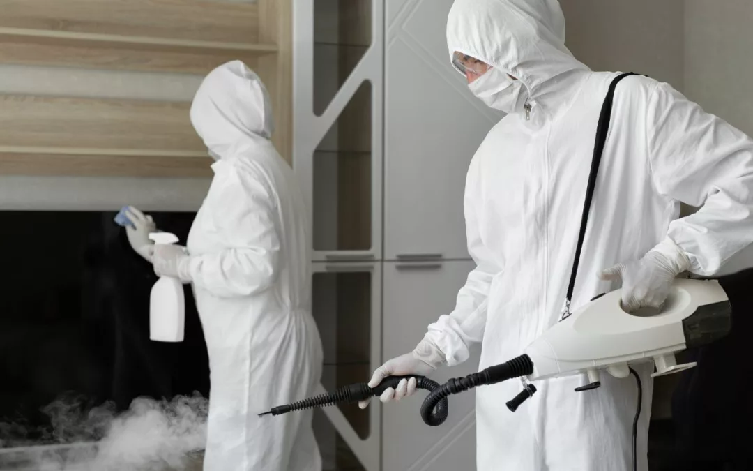 What is disinfectant mist fogging?